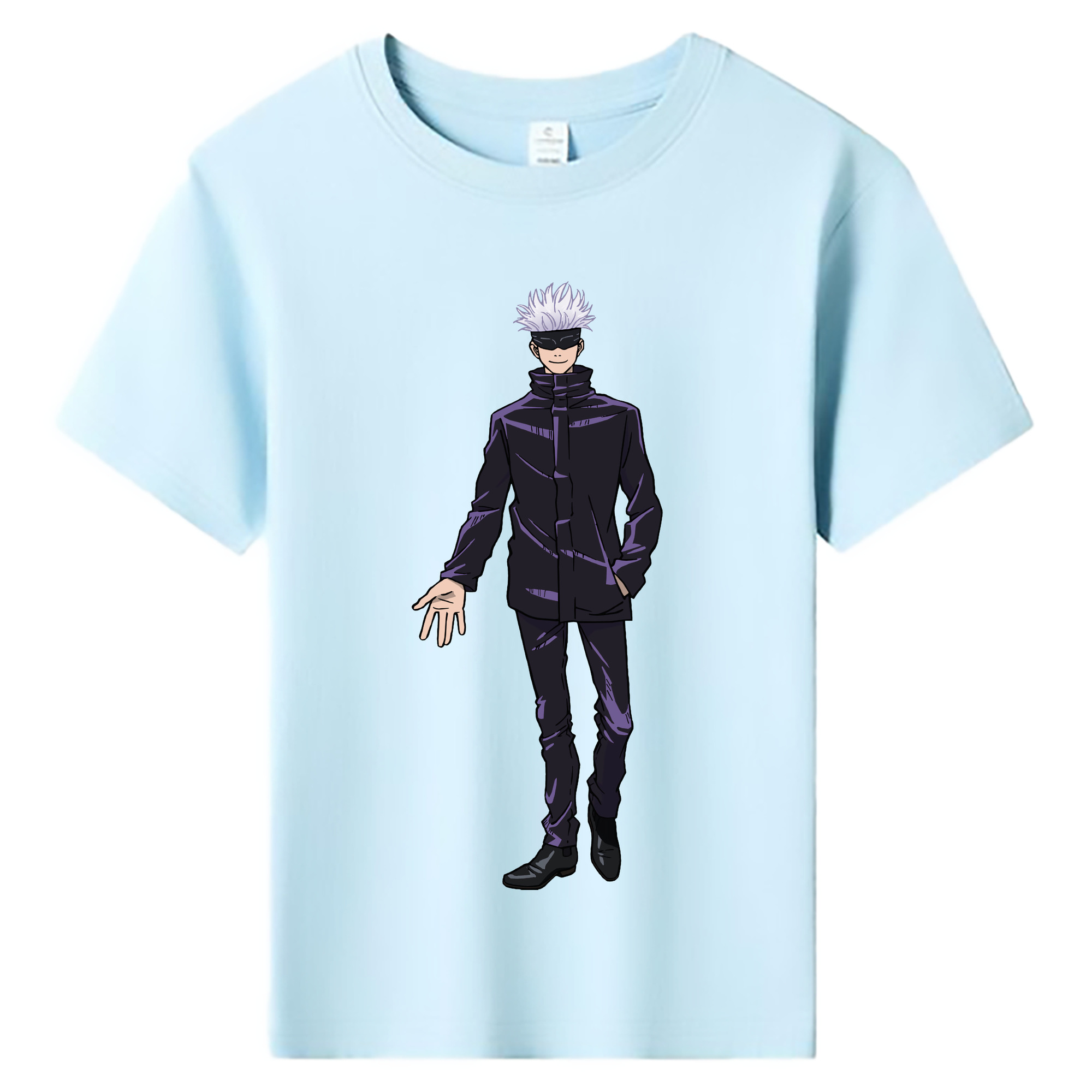 （画像用） 呪術廻戦 Jujutsu Kaisen 綿100％キッズTシャツ（フロントプリント）